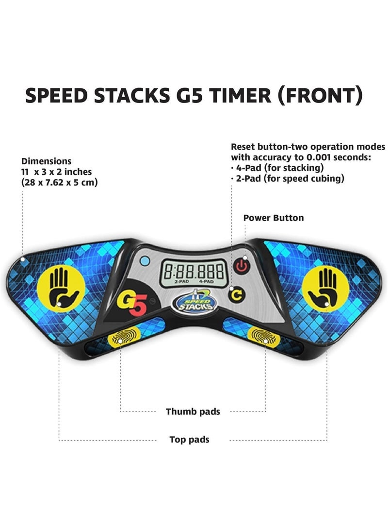 Speedstacks Speed Stacks G5 Timer | Official Sport Stacking and Cubing Association Timer - Image 4